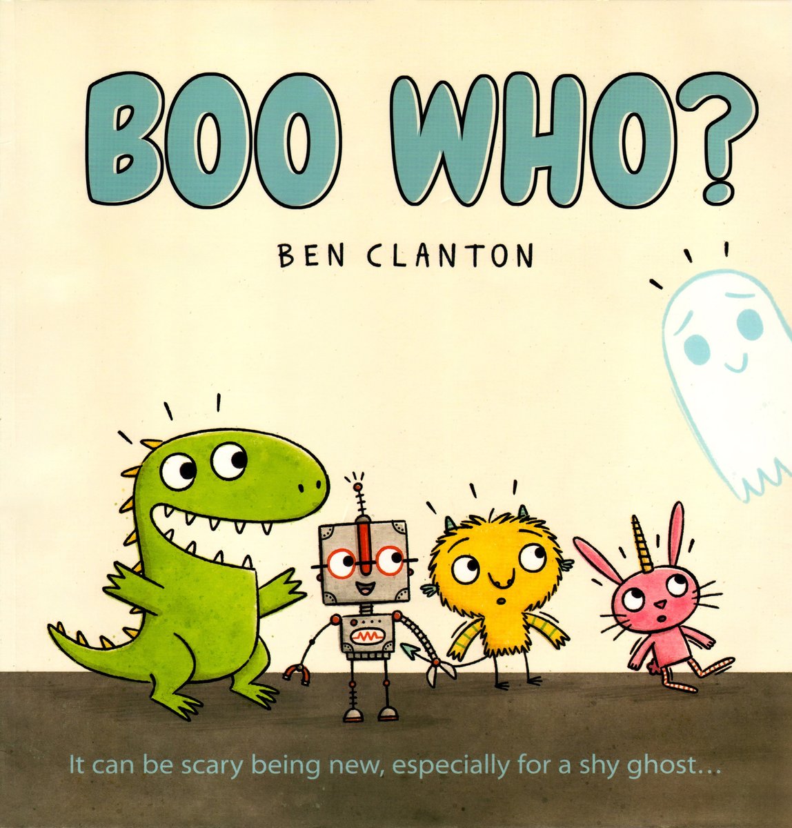 Boo Who? — Ben Clanton, обложка детской книги на английском