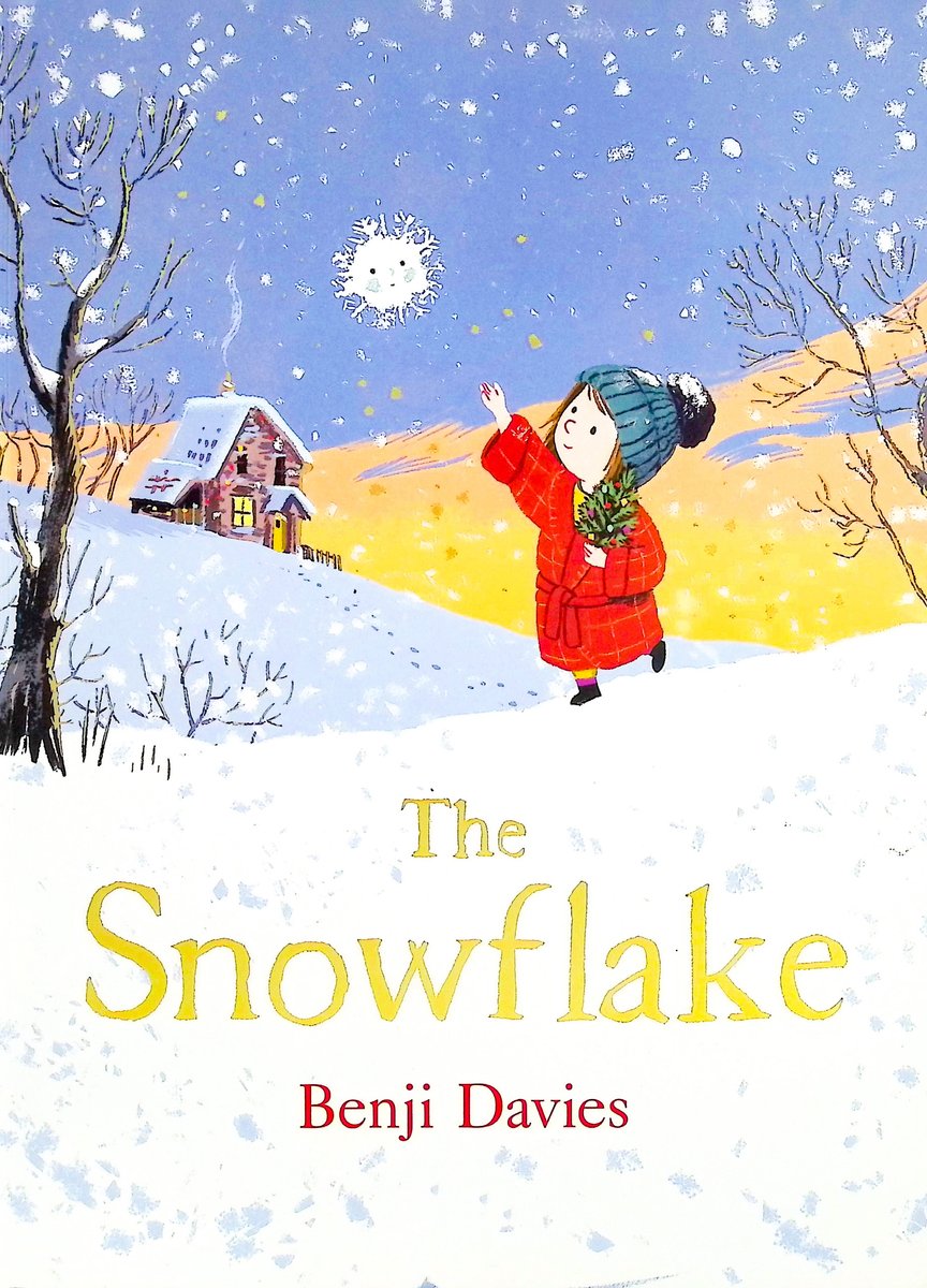 The Snowflake — Benji Davies, обложка детской книги на английском