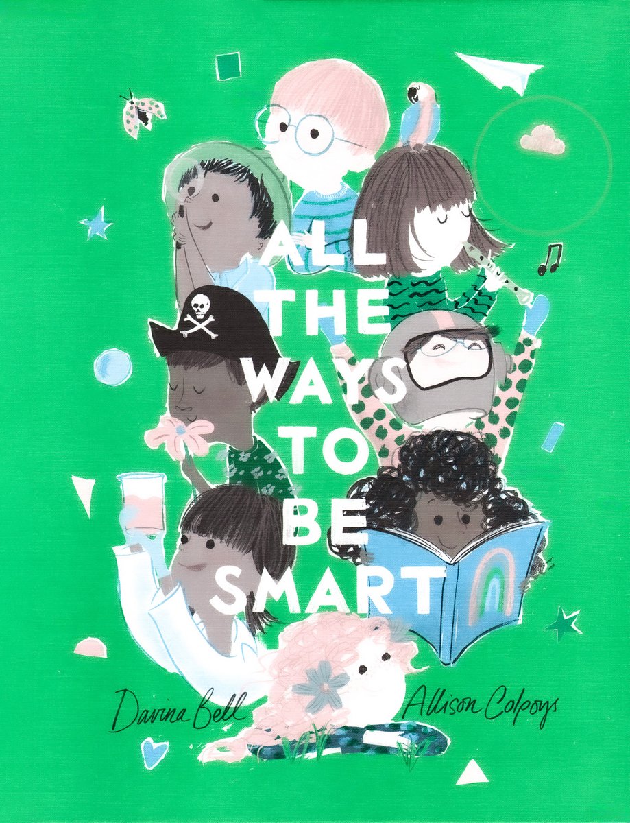 All the Ways to Be Smart — Davina Bell, обложка детской книги на английском