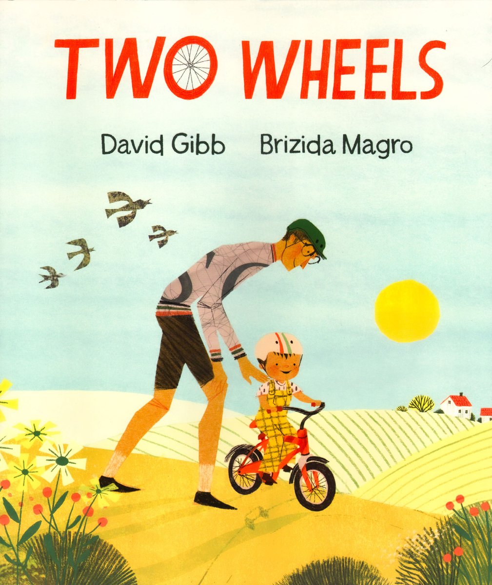 Two Wheels — David Gibb, обложка детской книги на английском