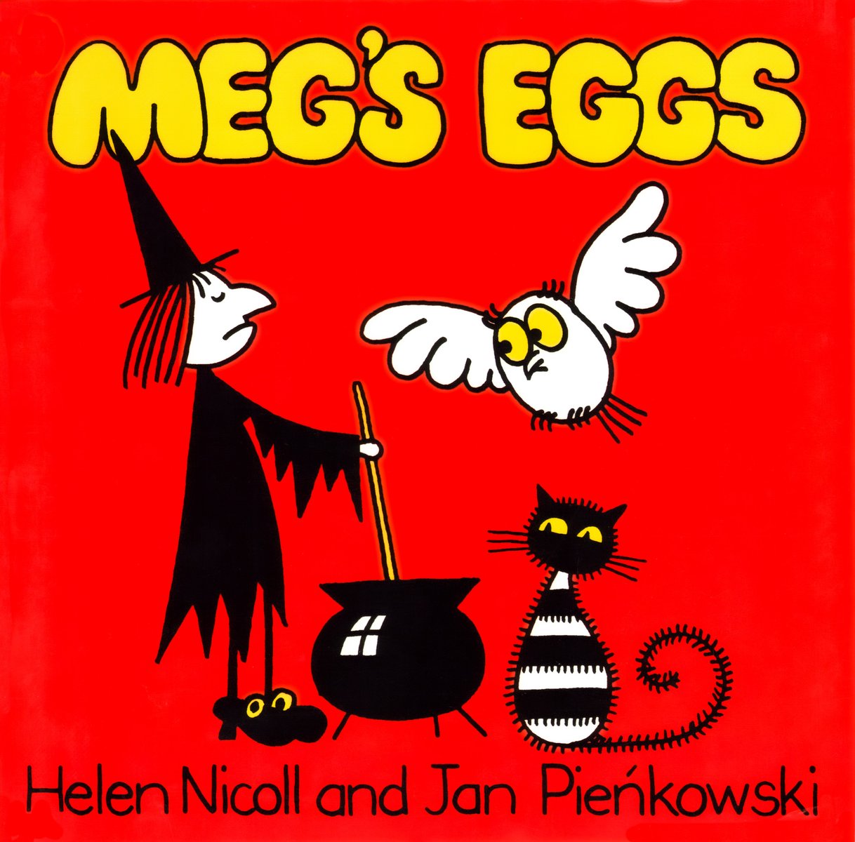 Meg's Eggs — Helen Nicoll, обложка детской книги на английском