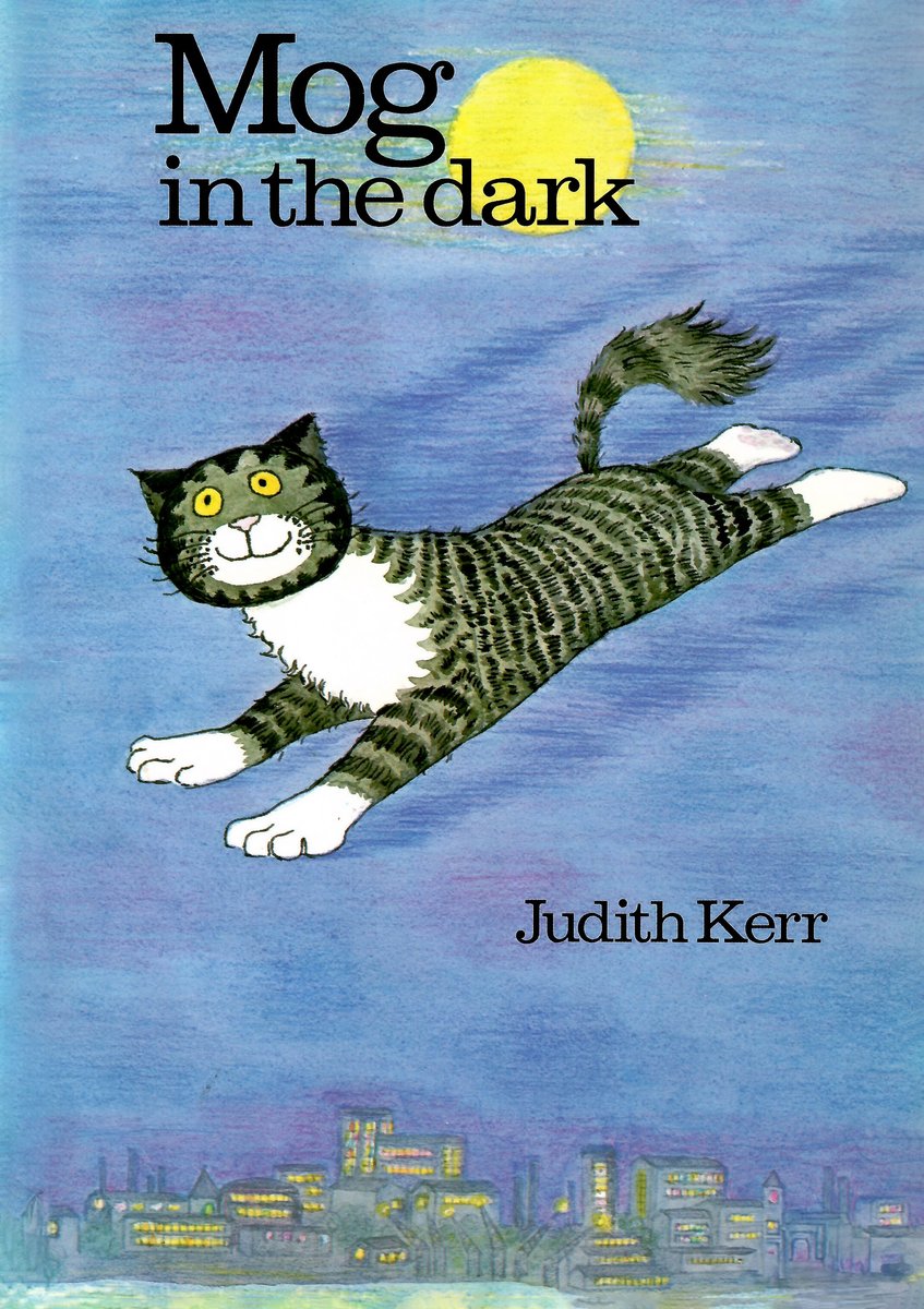 Mog in the Dark — Judith Kerr, обложка детской книги на английском