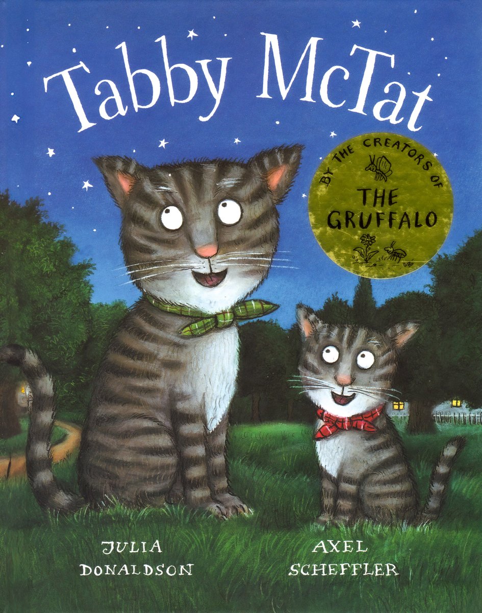 Tabby McTat — Julia Donaldson, обложка детской книги на английском