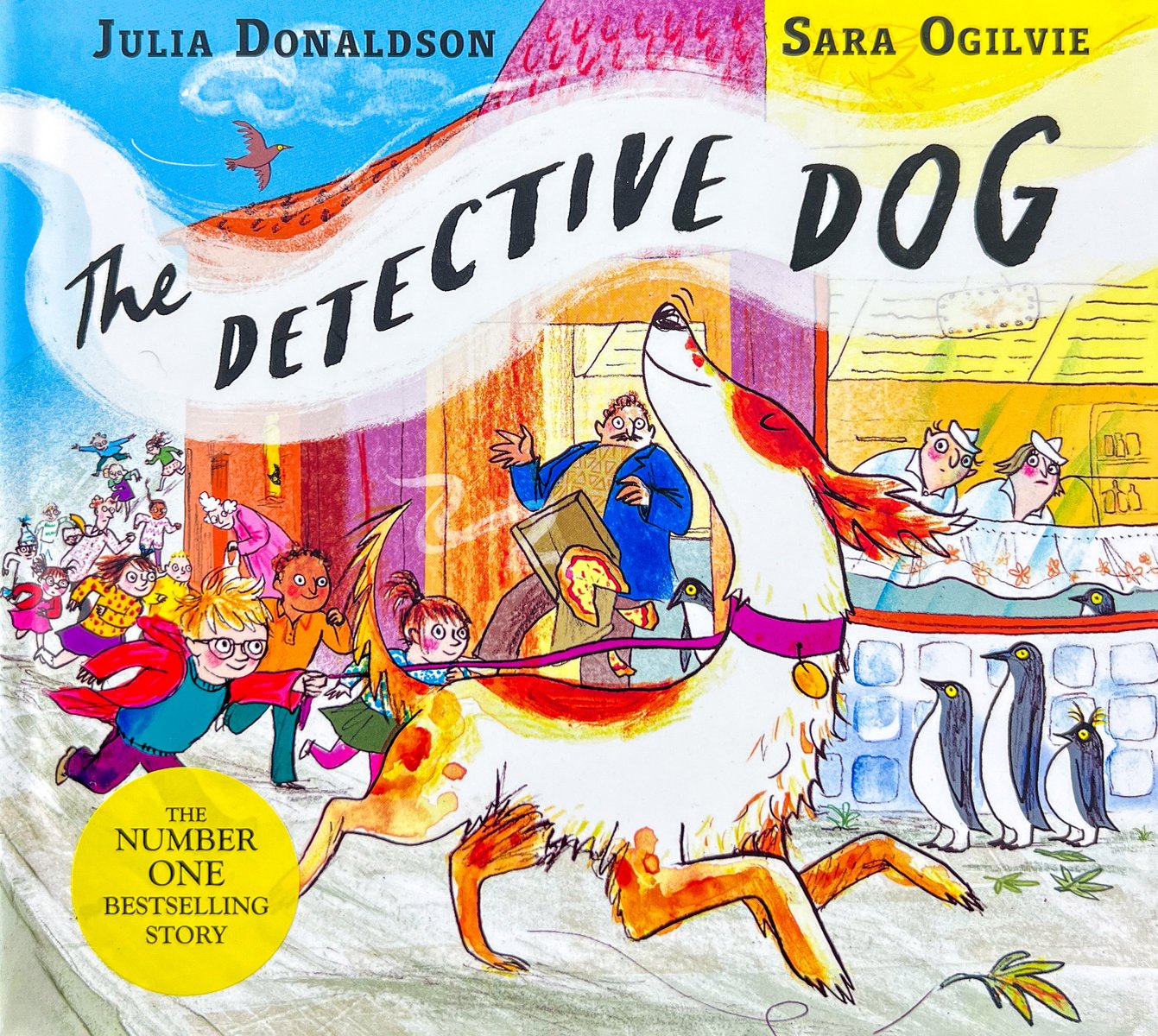 The Detective Dog — Julia Donaldson, обложка детской книги на английском