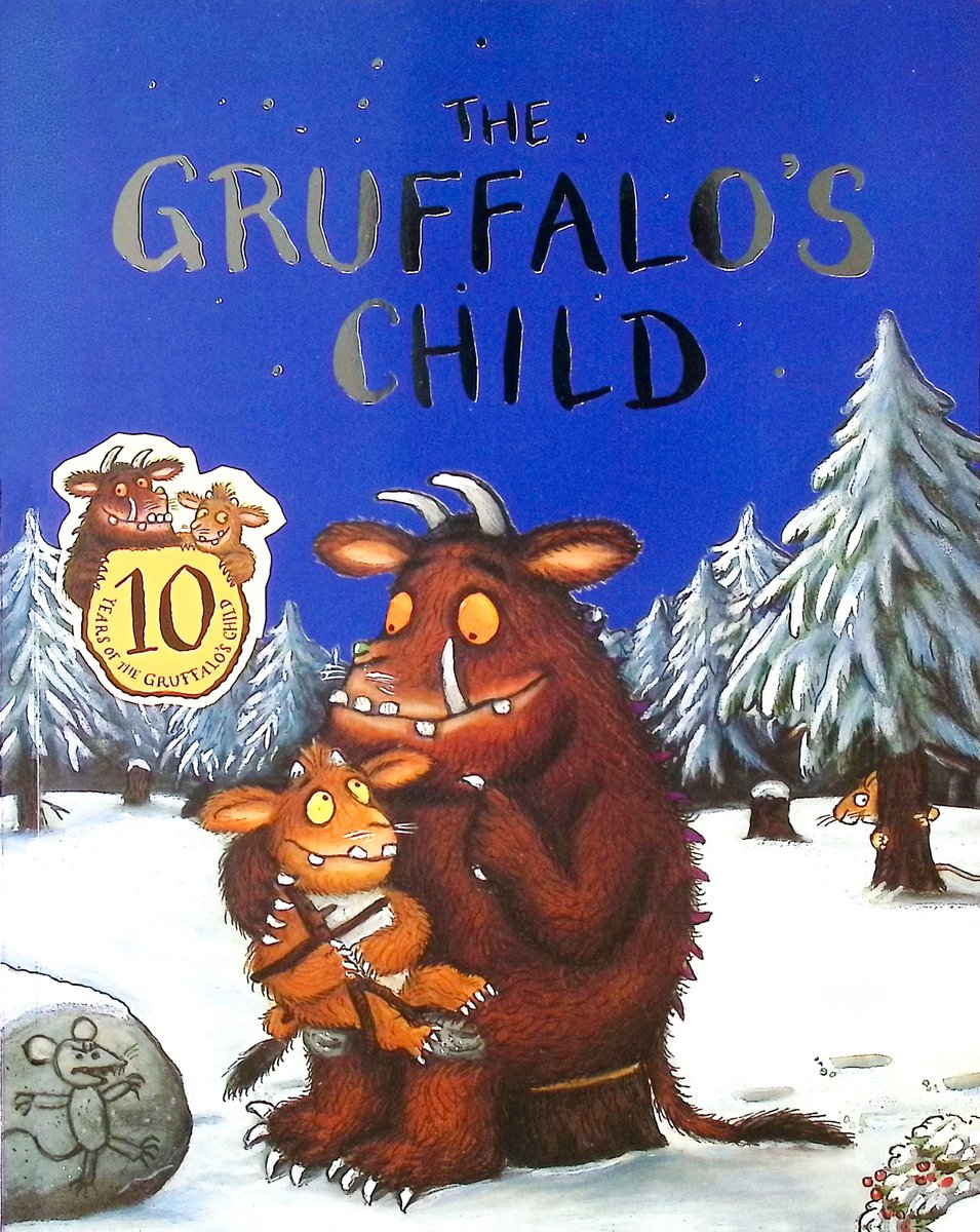 The Gruffalo's Child — Julia Donaldson, обложка детской книги на английском