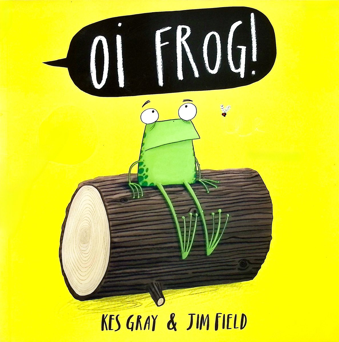 Oi Frog! — Kes Gray, обложка детской книги на английском
