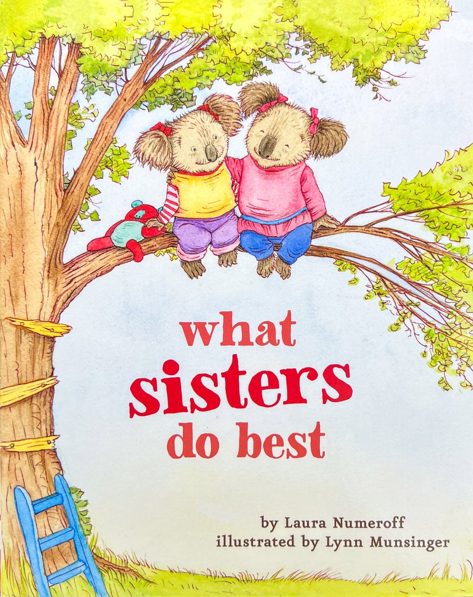 What Sisters Do Best — Laura Numeroff, обложка детской книги на английском