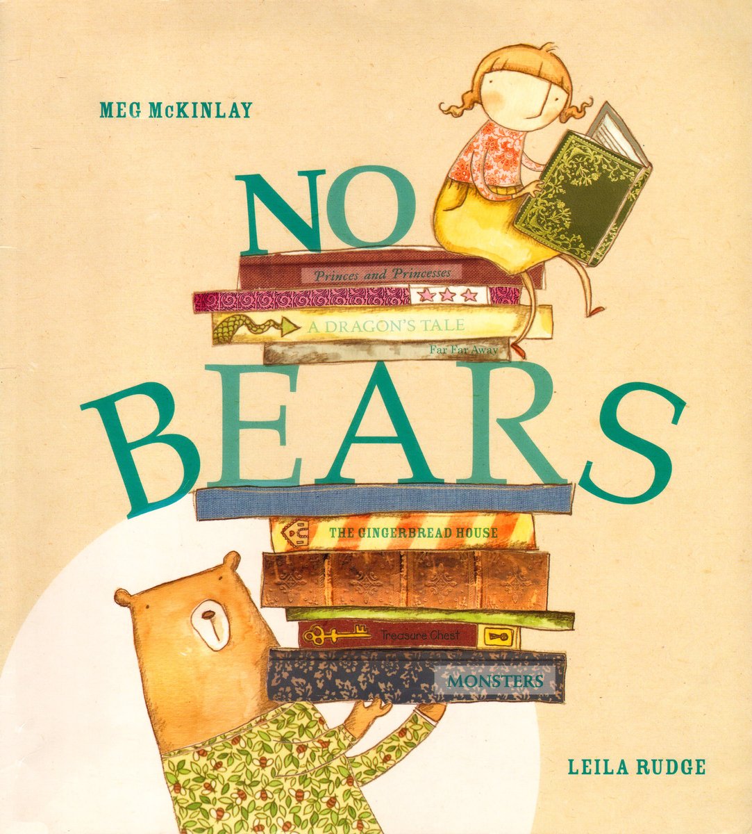 No Bears — Meg McKinlay, обложка детской книги на английском