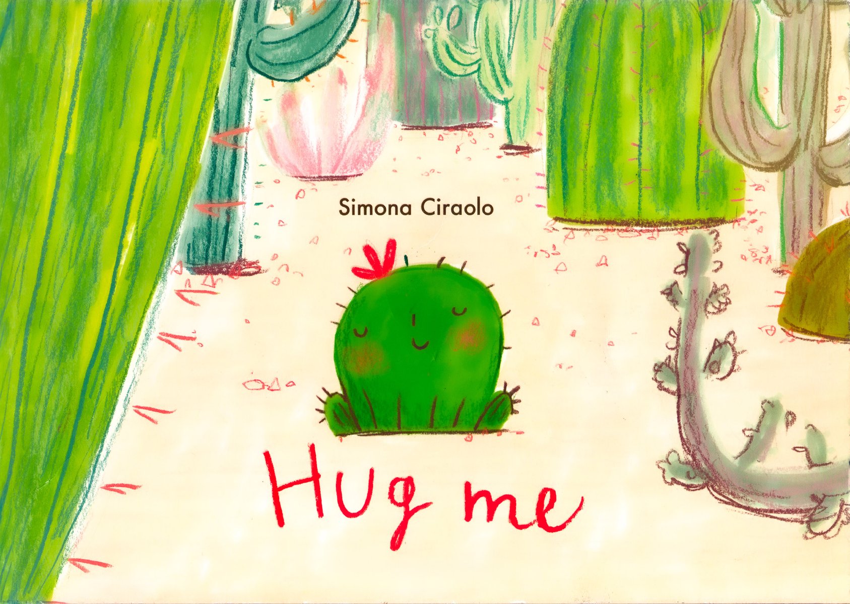 Hug Me — Simona Ciraolo, обложка детской книги на английском