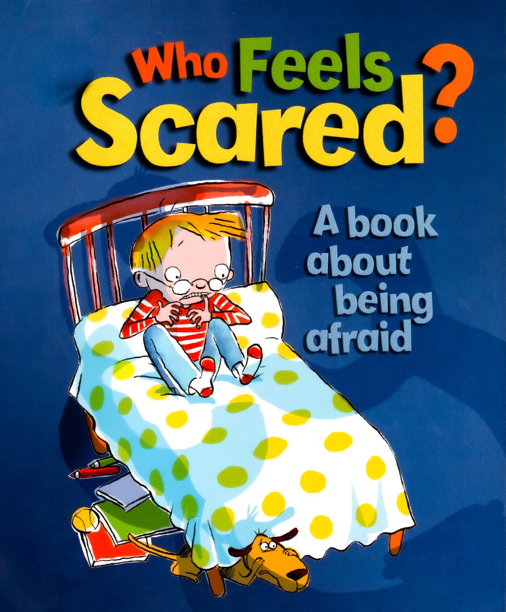 Who Feels Scared? — Sue Graves, обложка детской книги на английском