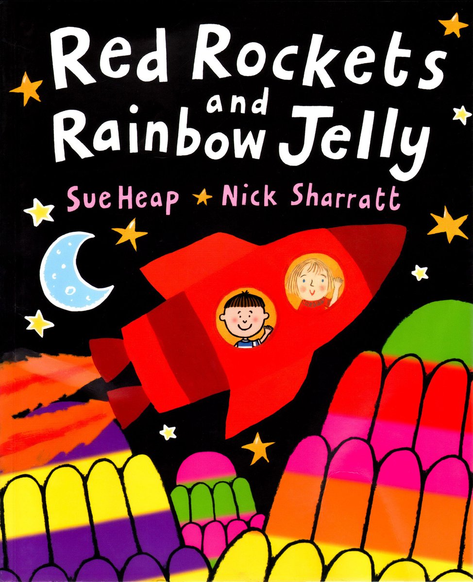 Red Rockets and Rainbow Jelly — Sue Heap, обложка детской книги на английском