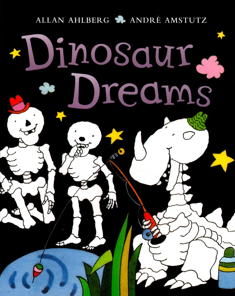 Funnybones: Dinosaur Dreams — Allan Ahlberg, обложка детской книги на английском