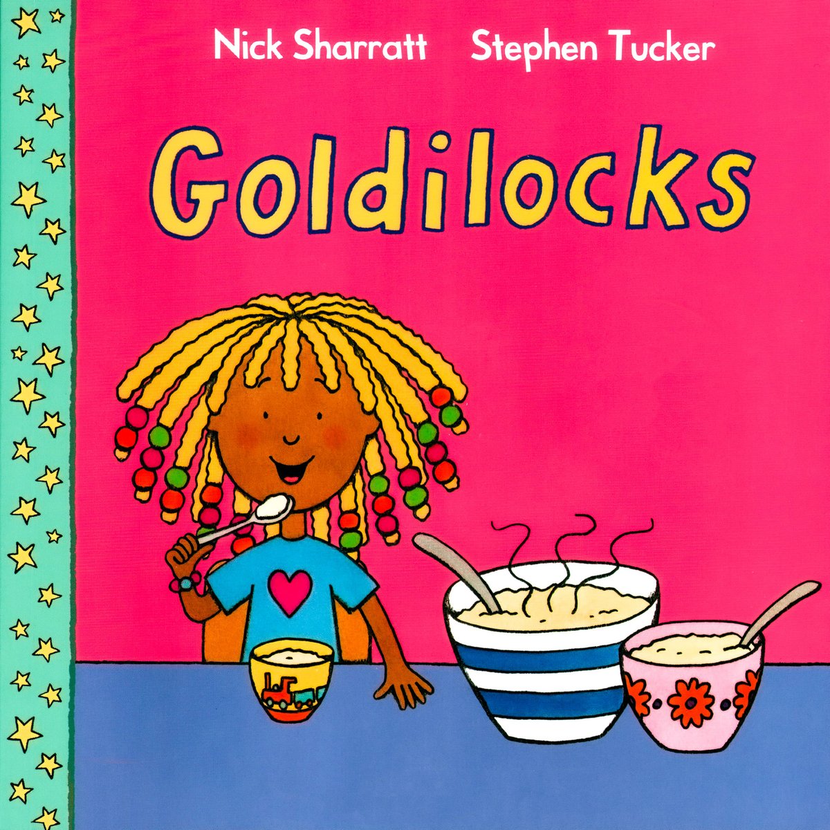 Goldilocks — Stephen Tucker, обложка детской книги на английском