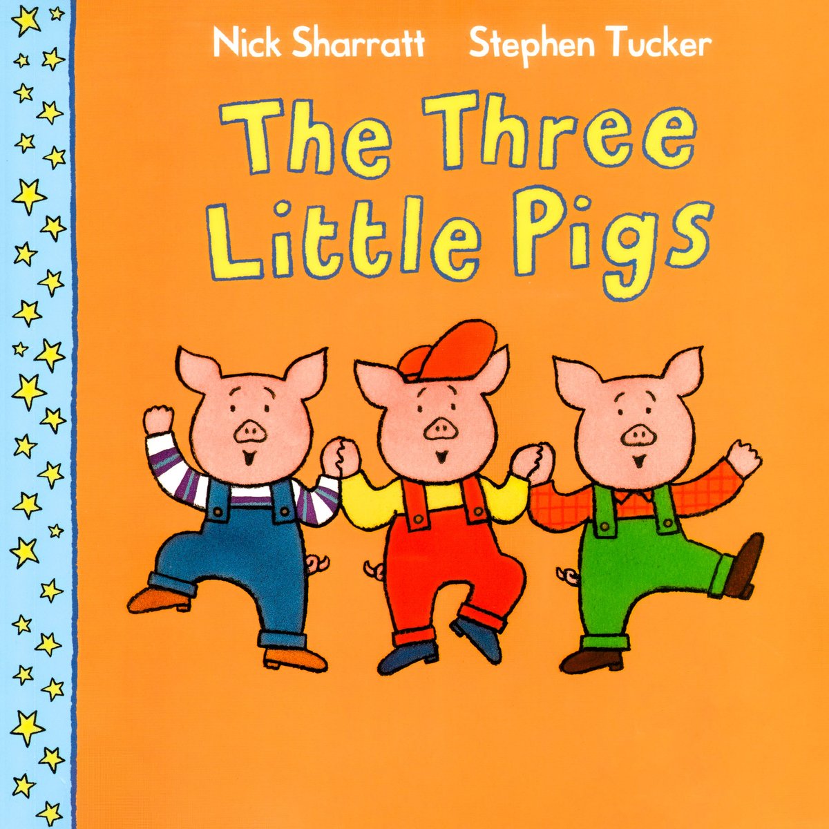 The Three Little Pigs — Stephen Tucker, обложка детской книги на английском