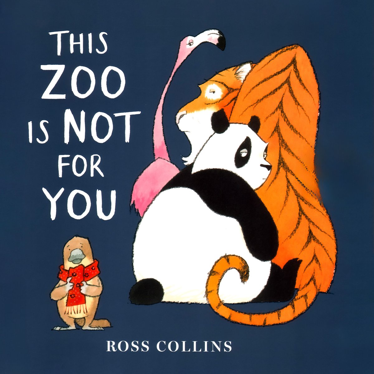 This Zoo is Not for You — Ross Collins, обложка детской книги на английском