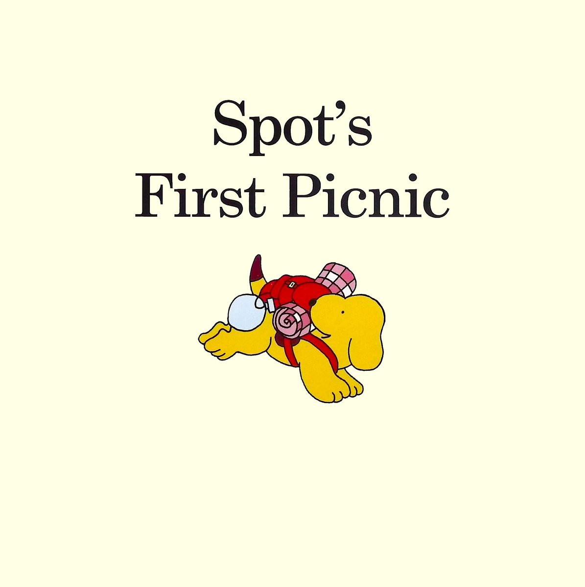 Spot's First Picnic — Eric Hill, обложка детской книги на английском