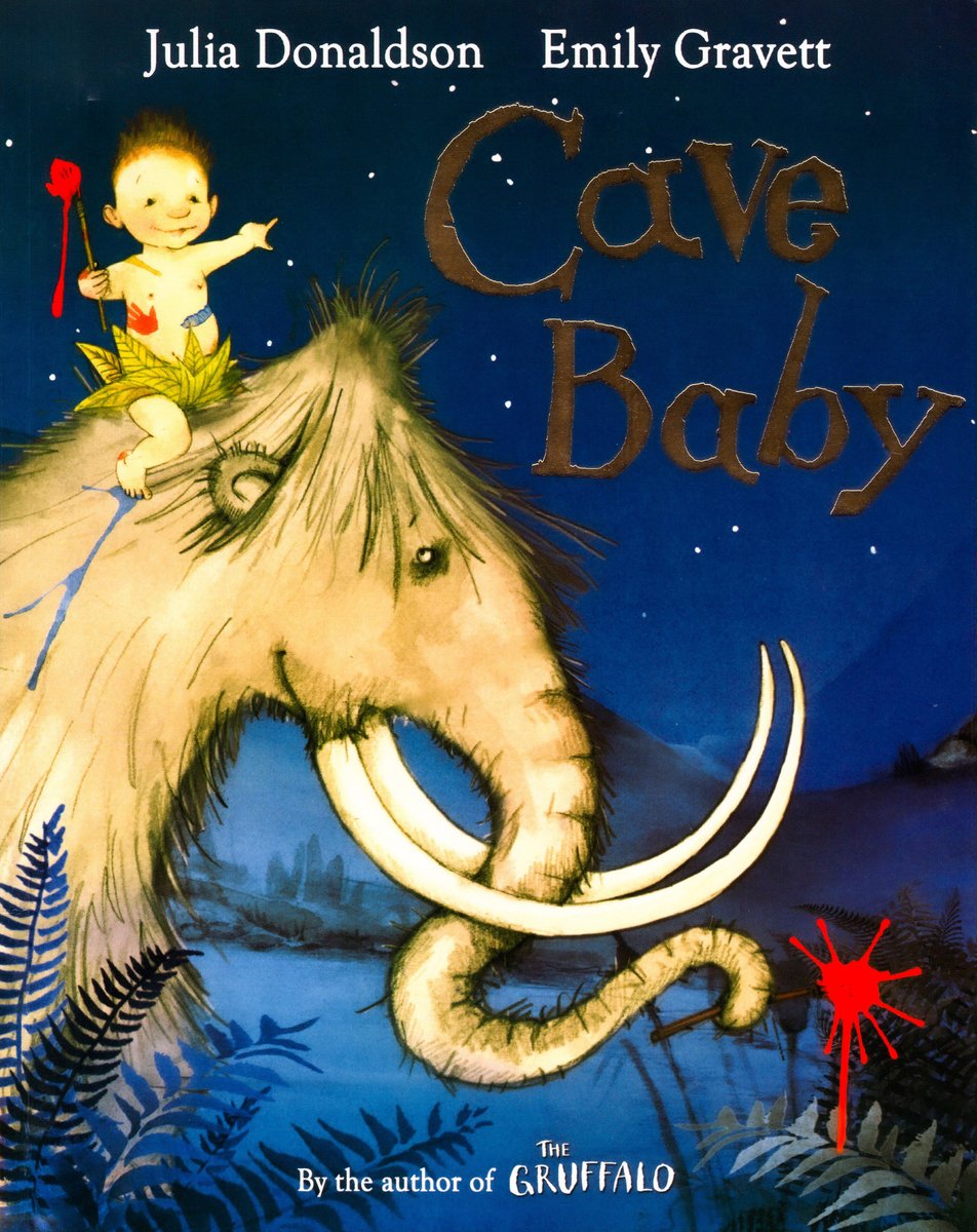 Cave Baby — Julia Donaldson, обложка детской книги на английском
