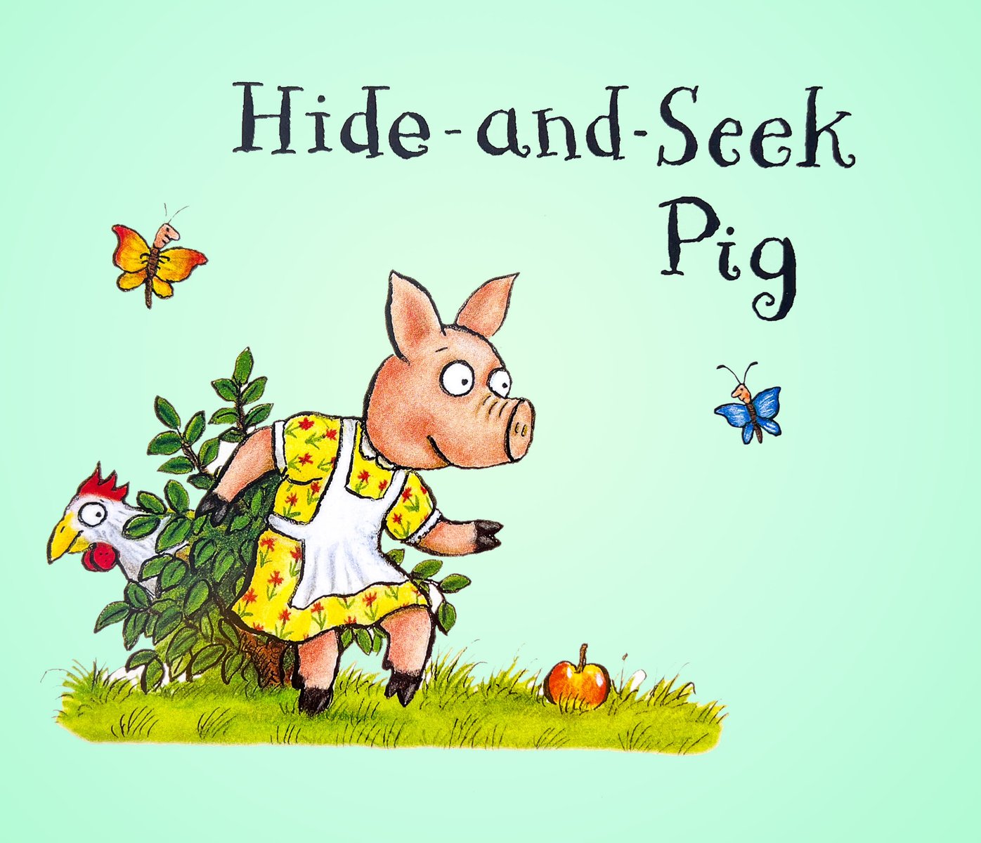 Tales from Acorn Wood: Hide-and-Seek Pig — Julia Donaldson, обложка детской книги на английском