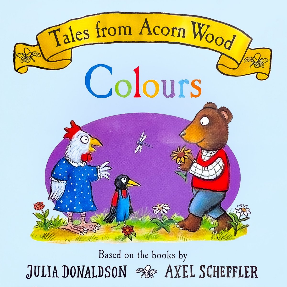 Tales from Acorn Wood: Colours — Julia Donaldson, обложка детской книги на английском
