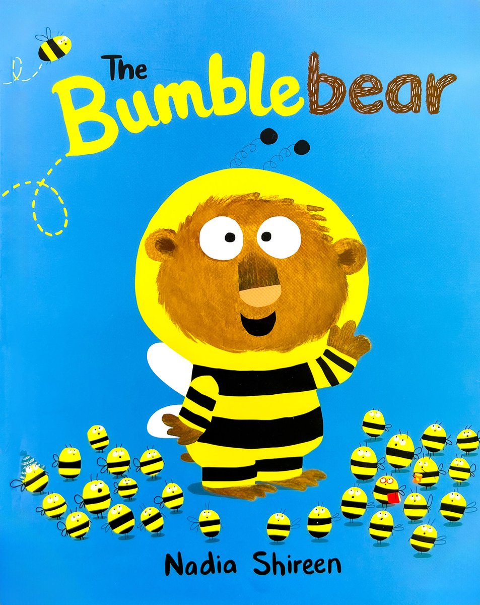 The Bumblebear — Nadia Shireen, обложка детской книги на английском