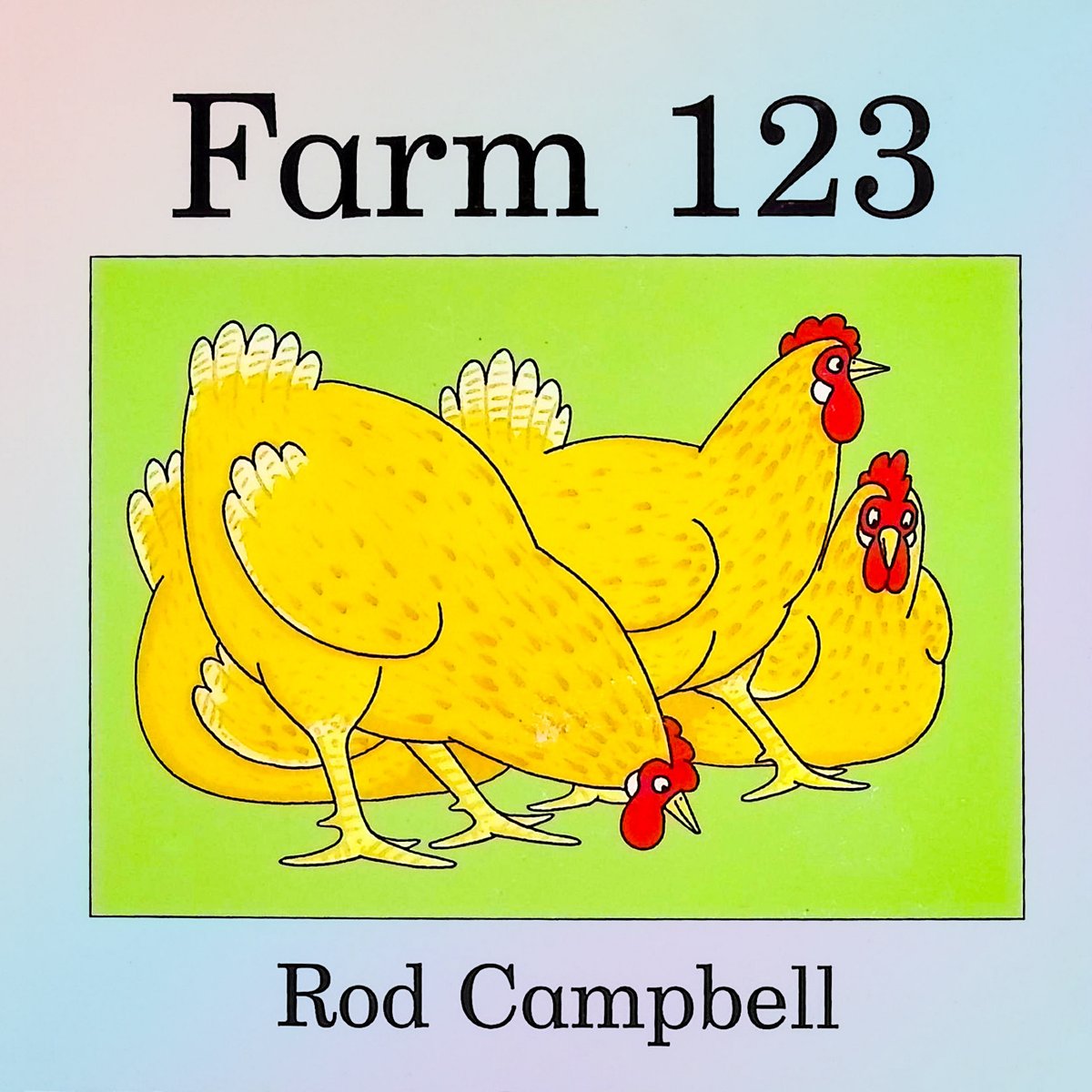 Farm 123 — Rod Campbell, обложка детской книги на английском