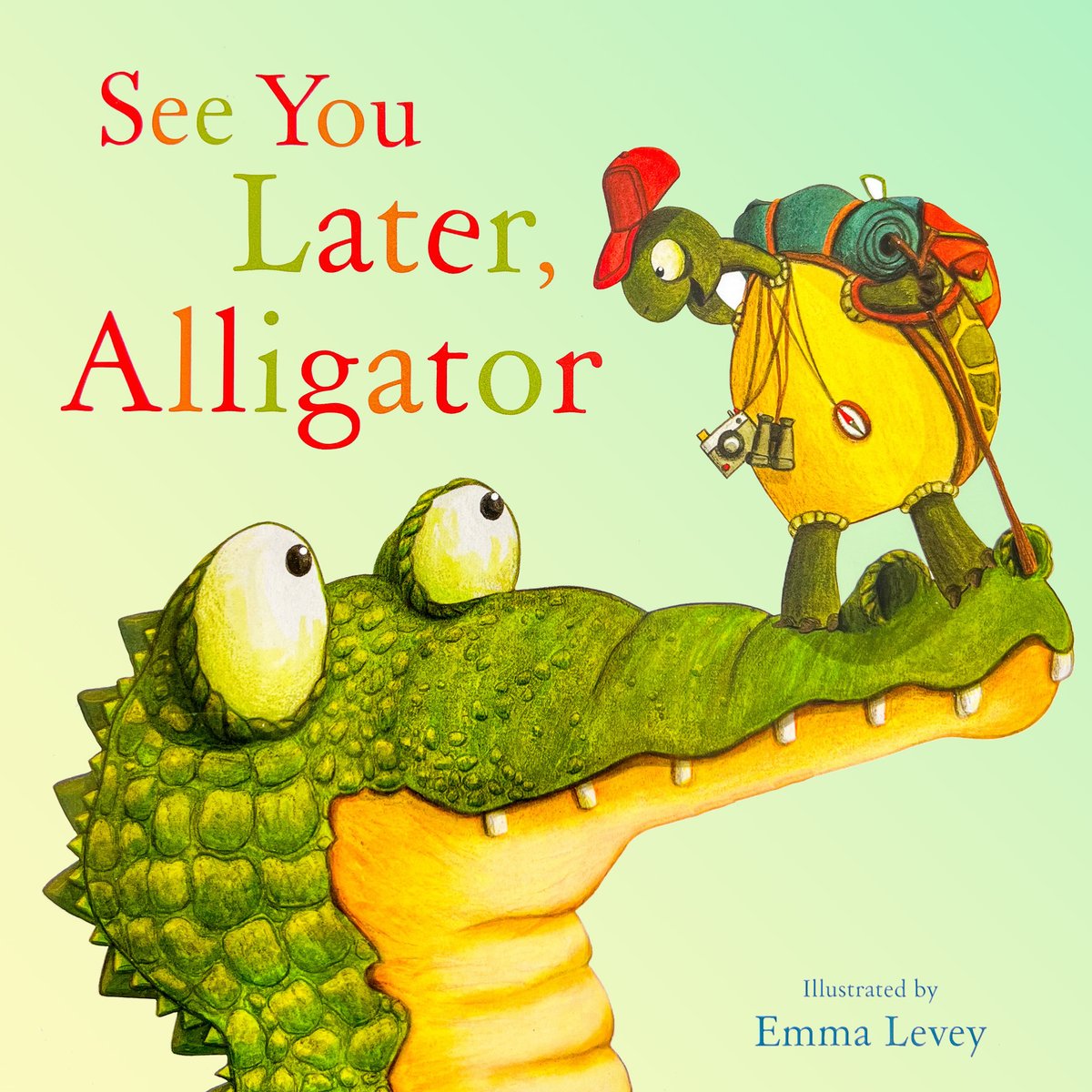 See You Later, Alligator — Sally Hopgood, обложка детской книги на английском