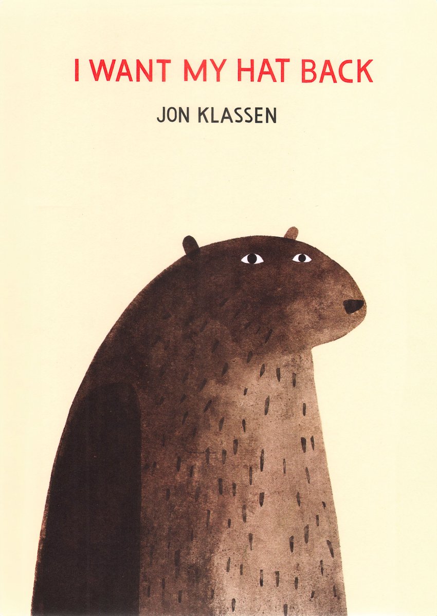 I Want My Hat Back — Jon Klassen, обложка детской книги на английском