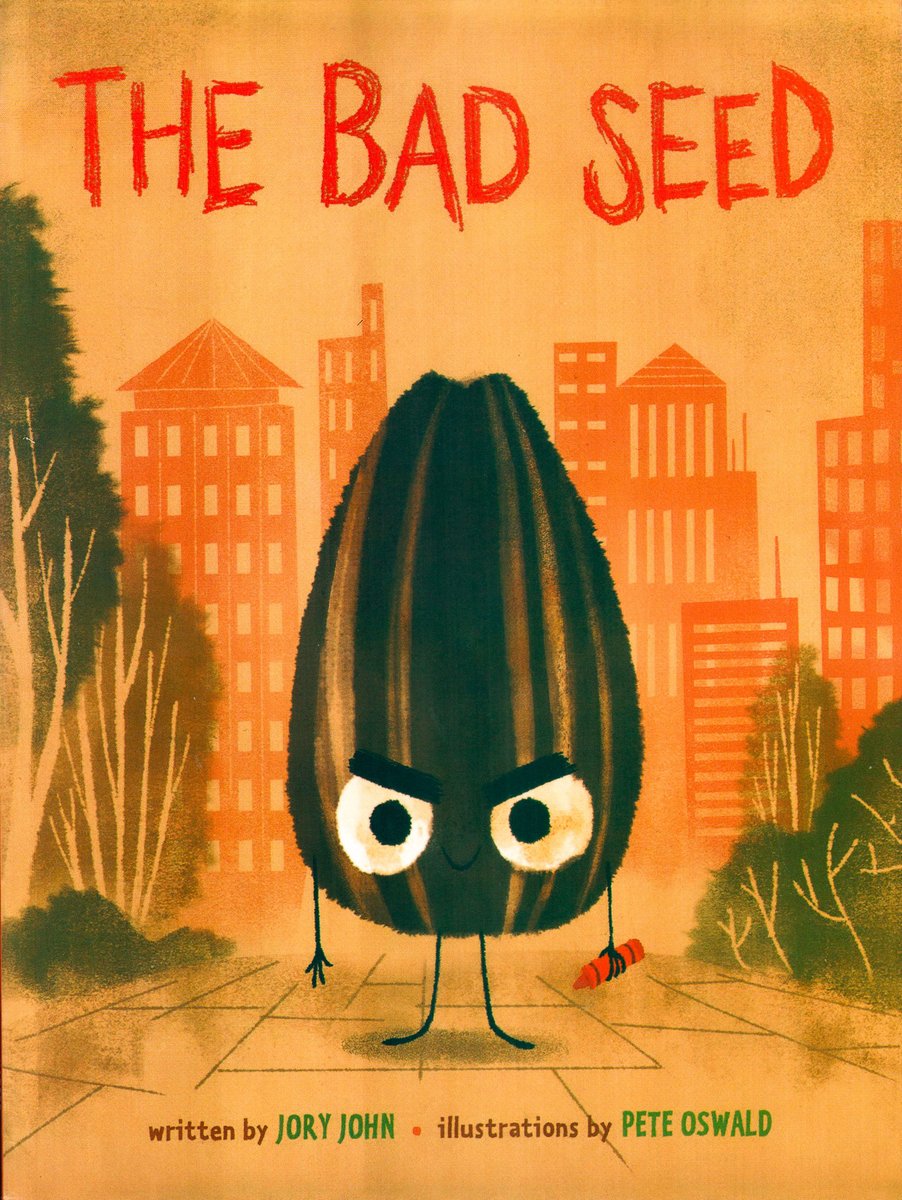 The Bad Seed — Jory John, обложка детской книги на английском