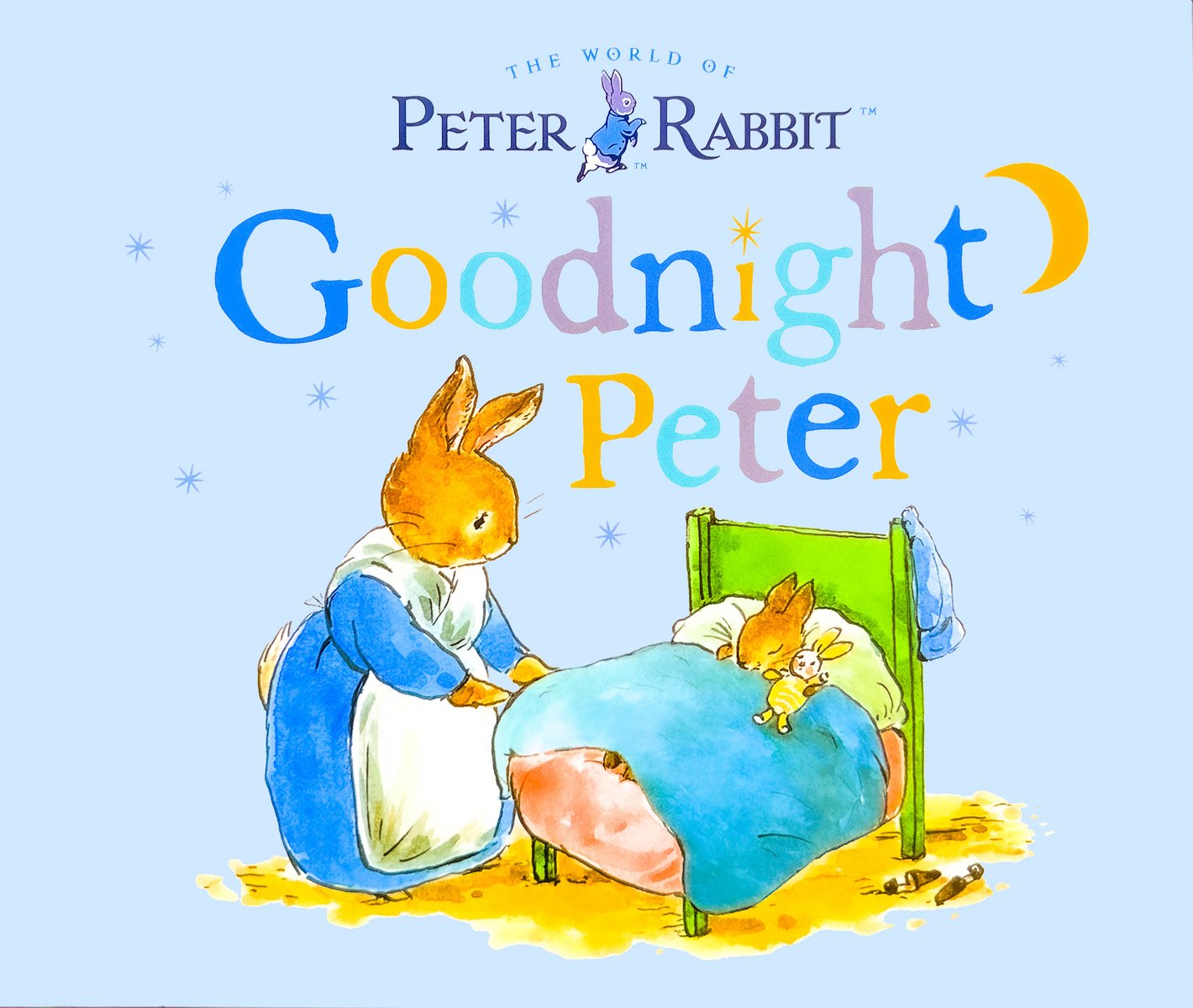 Goodnight Peter — Beatrix Potter, обложка детской книги на английском