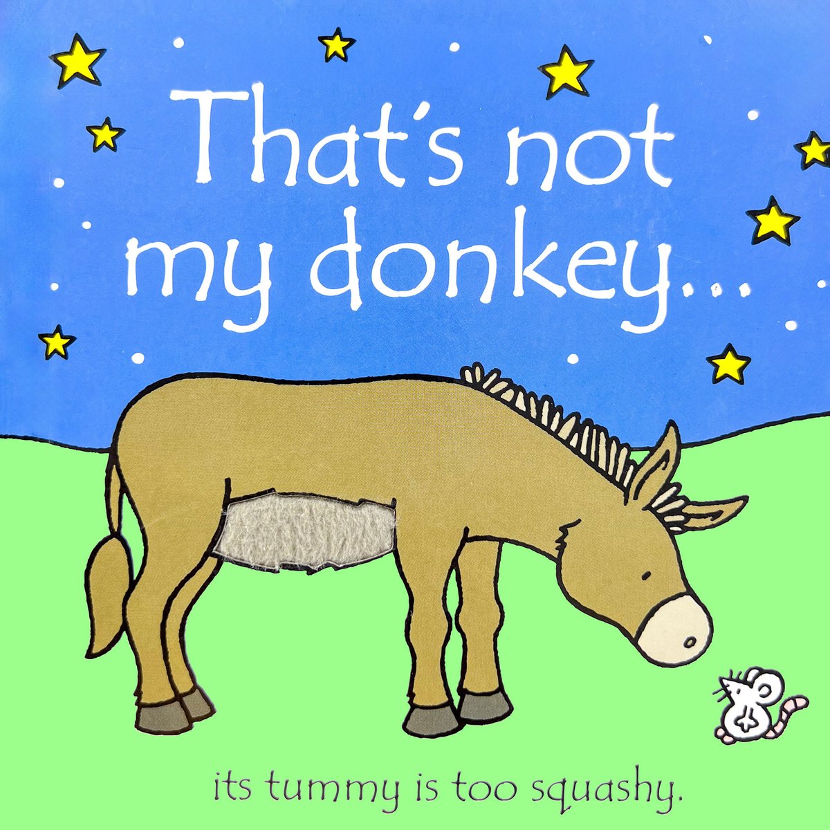 That's Not My Donkey… — Fiona Watt, обложка детской книги на английском