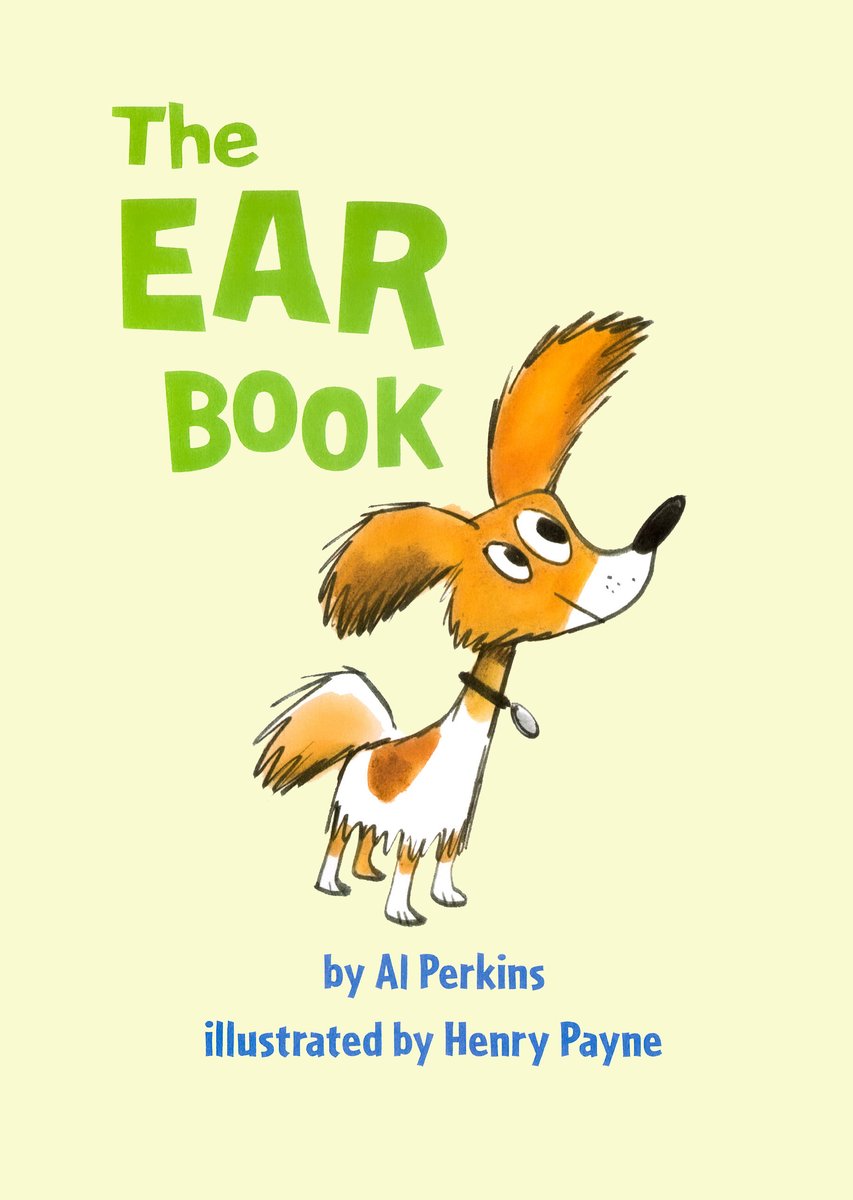 The Ear Book — Al Perkins, обложка детской книги на английском