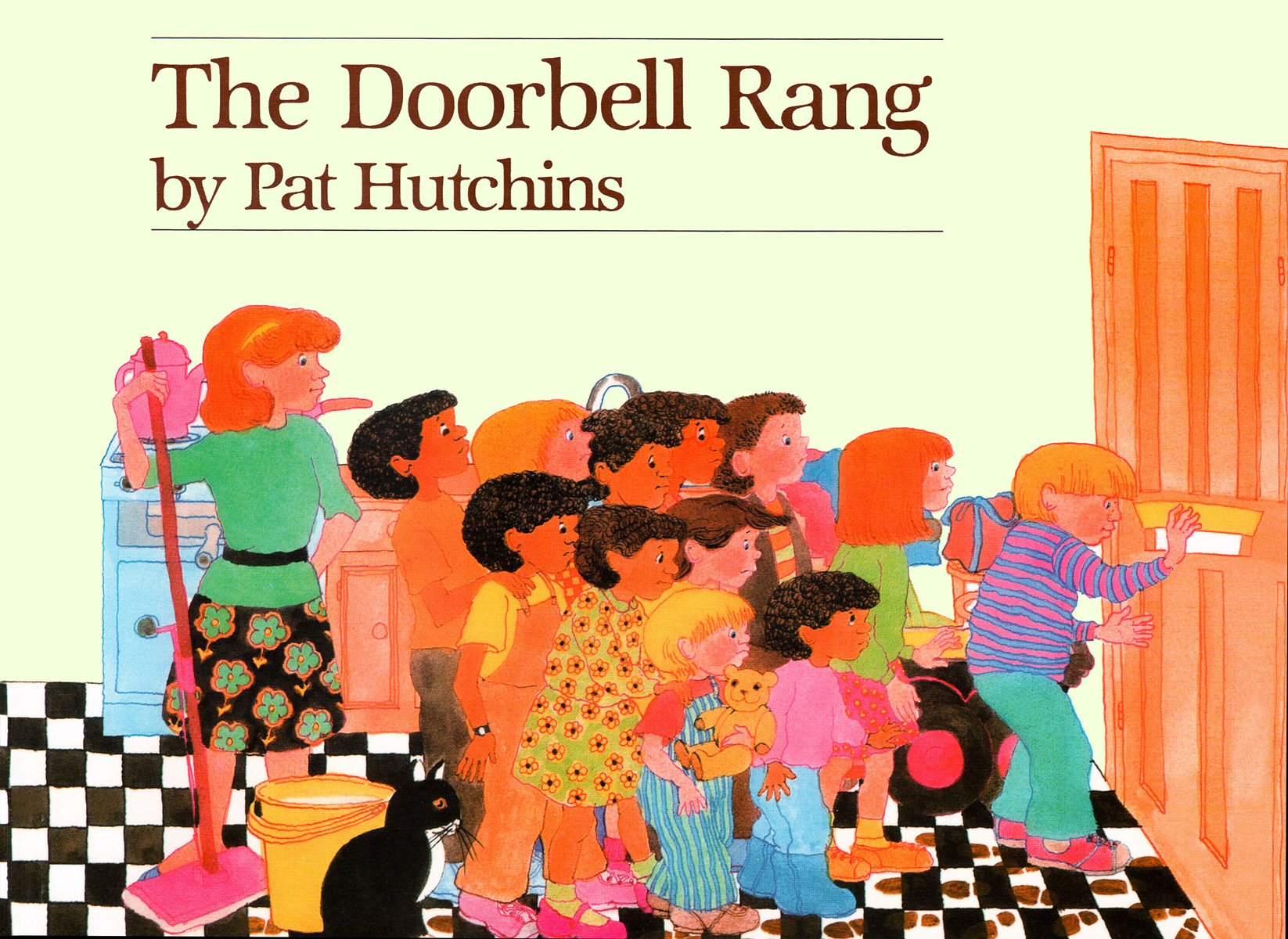 The Doorbell Rang — Pat Hutchins, обложка детской книги на английском