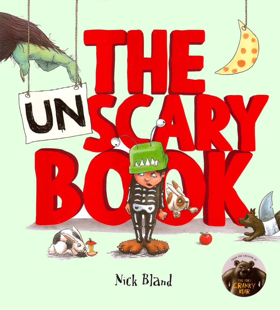The Unscary Book — Nick Bland, обложка детской книги на английском