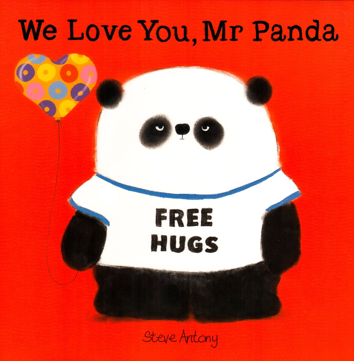 We Love You , Mr Panda — Steve Antony, обложка детской книги на английском