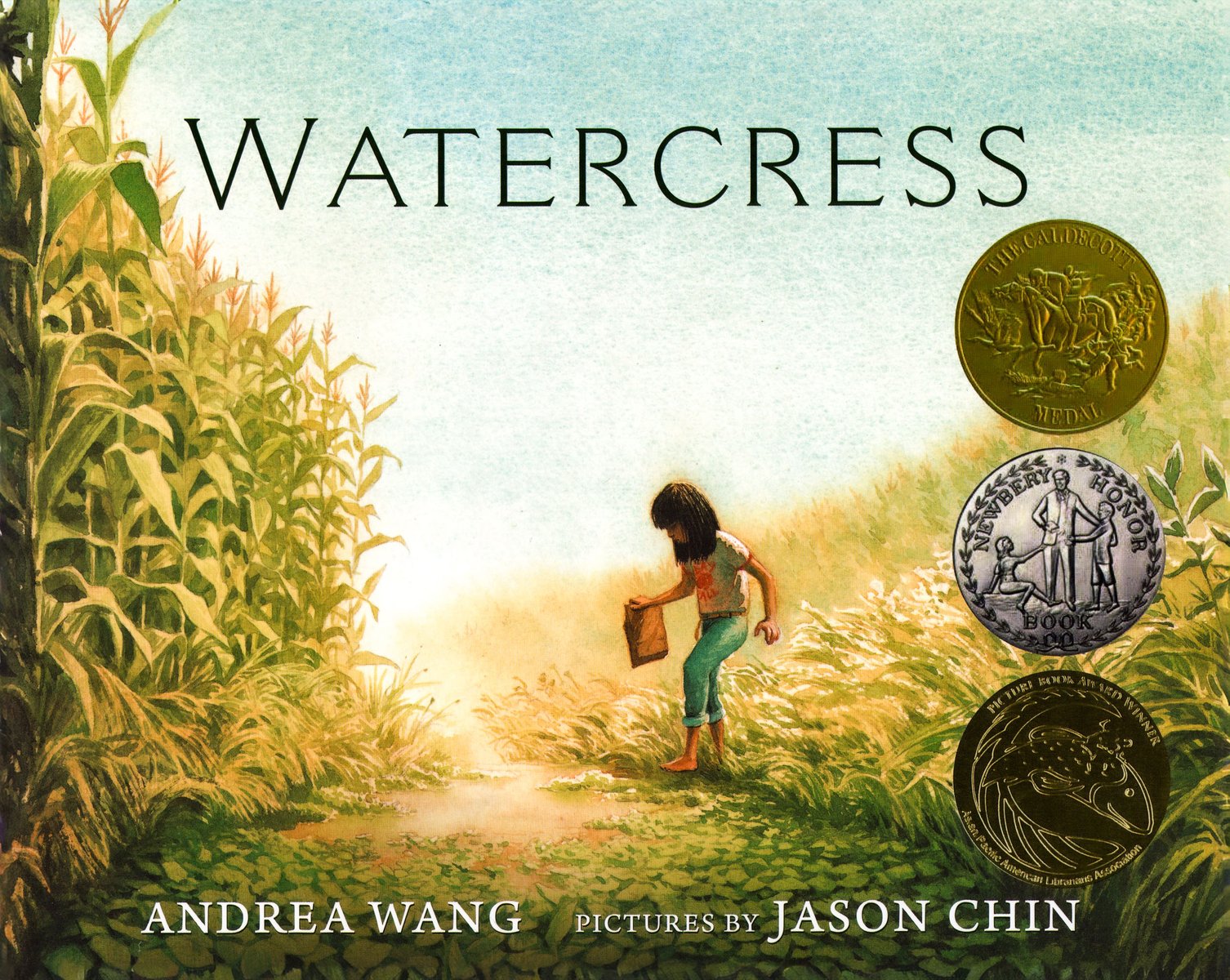 Watercress — Andrea Wang, обложка детской книги на английском