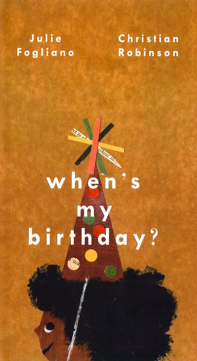 When's My Birthday? — Julie Fogliano, обложка детской книги на английском