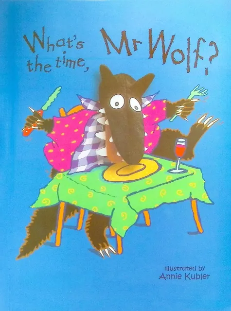 What's the time Mr Wolf? — Annie Kubler, книга на английском с озвучкой